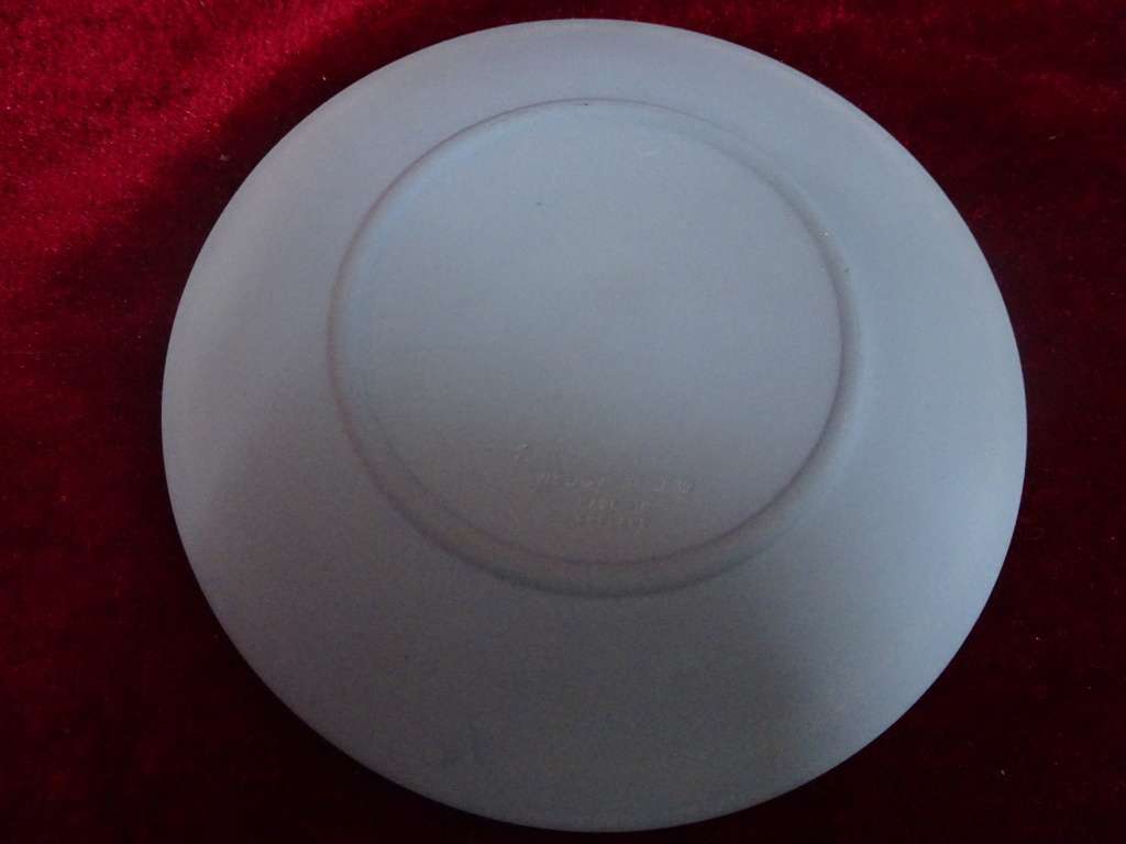 Rare Vintage Wedgwood England Blue Jasperware Plate Prince Charles&Lady Diana Spencer Royal Wedding