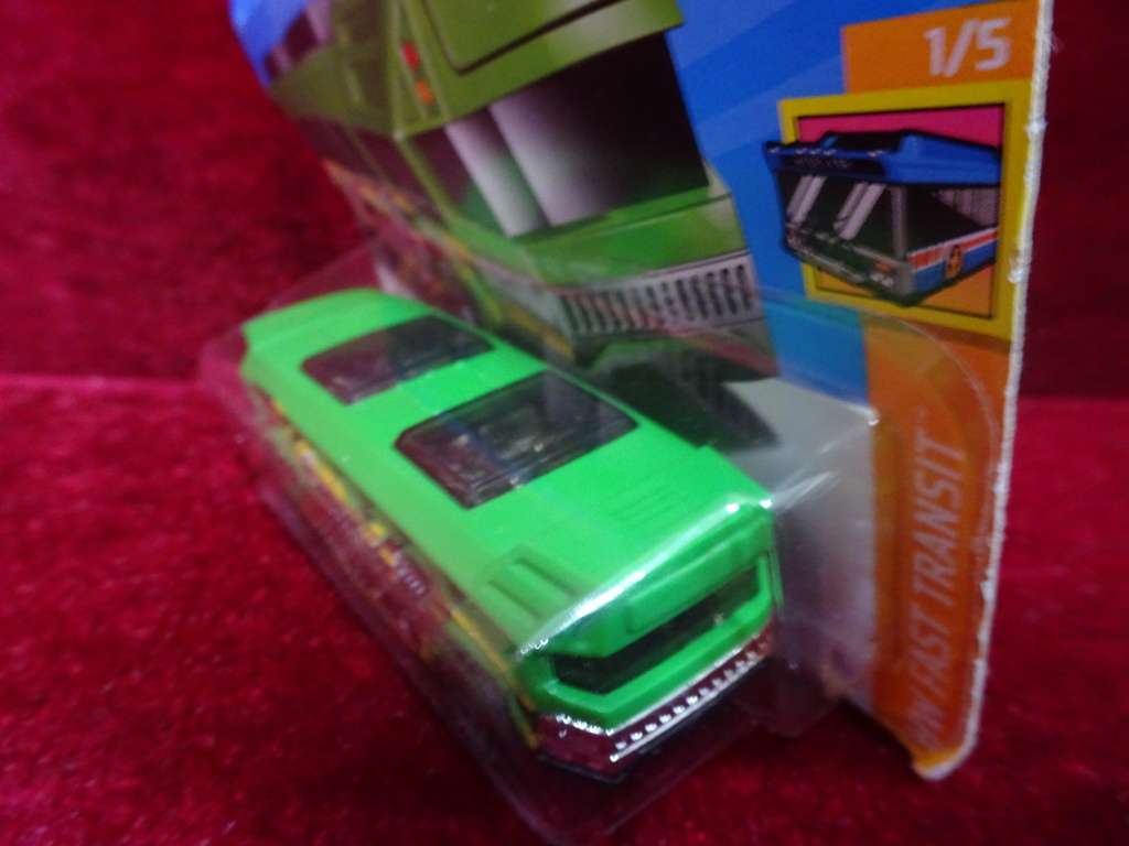 2024 Hot Wheels High Bus #5 Green - Unopened As Shown