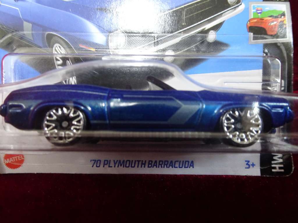 2024 HotWheels Collection `70 Plymouth Barracuda (HW Roadsters 3/5) - Still Sealed