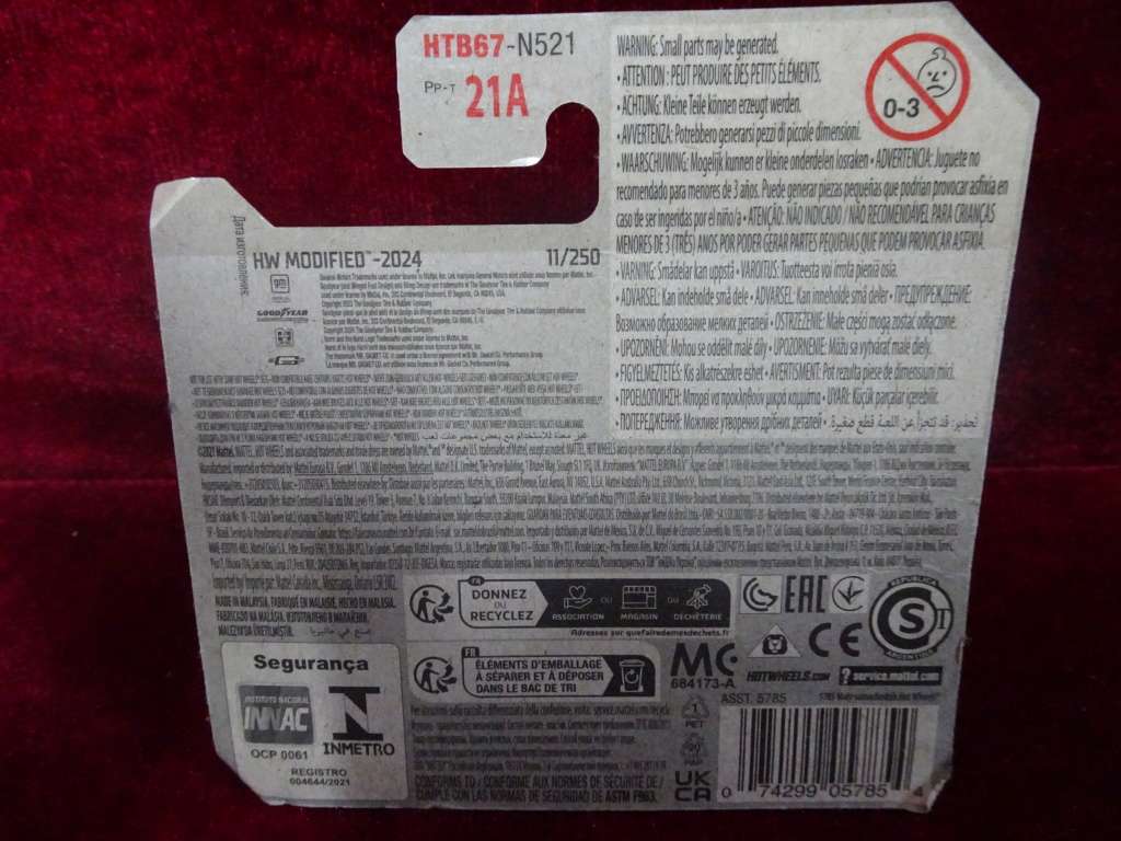 2024 HotWheels Collection `76 Greenwood Corvette (HW Modified 2/10) - Still Sealed