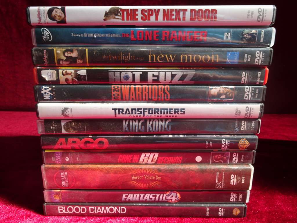 Joblot Of Twenty Five Horror And Action DVD`s (See My Description)