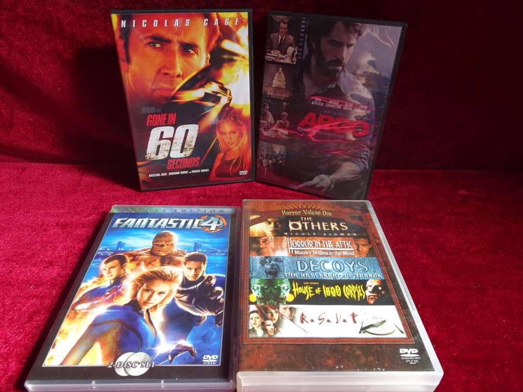 Joblot Of Twenty Five Horror And Action DVD`s (See My Description)