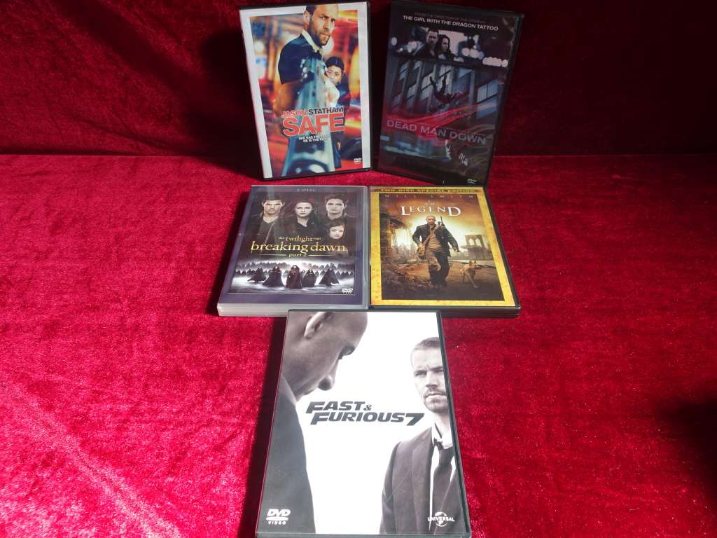 Joblot Of Twenty Five Horror And Action DVD`s (See My Description)