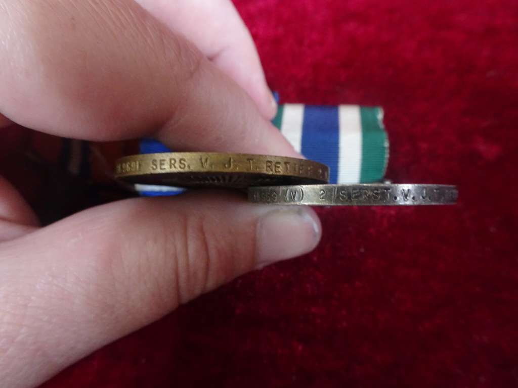 Set Of South African Police Medals Awarded To 16969 (V) Serst W.J.T Retief (See My Description)