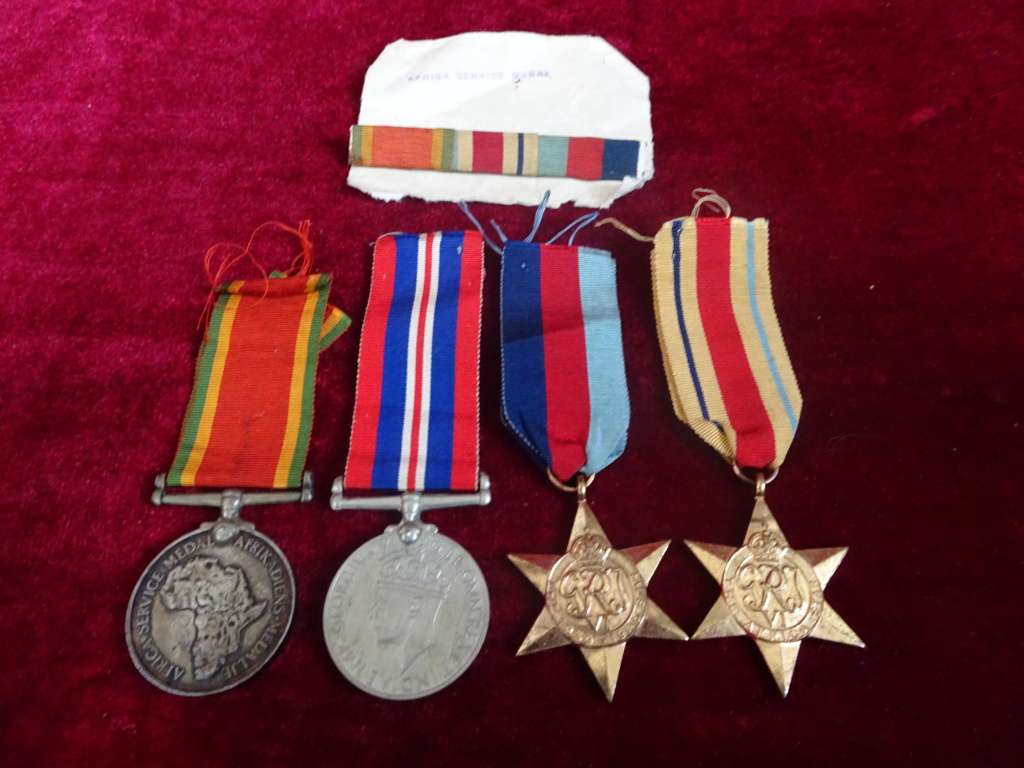 Set Of WW2 Medals Issude To 60264 L.C Tait (See My Description)
