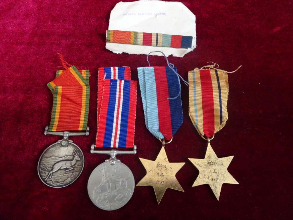 Set Of WW2 Medals Issude To 60264 L.C Tait (See My Description)