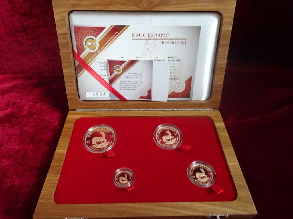 Stunning 2015 Prestige Set Krugerrand (Set Number 234) - In Original Box
