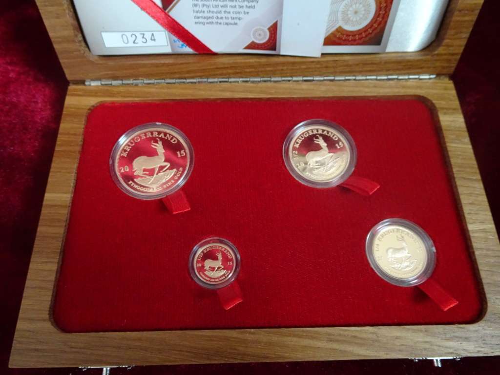 Stunning 2015 Prestige Set Krugerrand (Set Number 234) - In Original Box