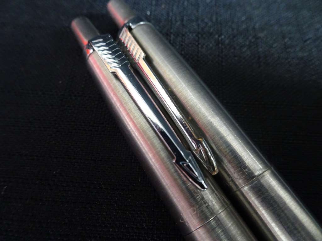 Parker Stainless Steel Silver Pen and Pencil Set
