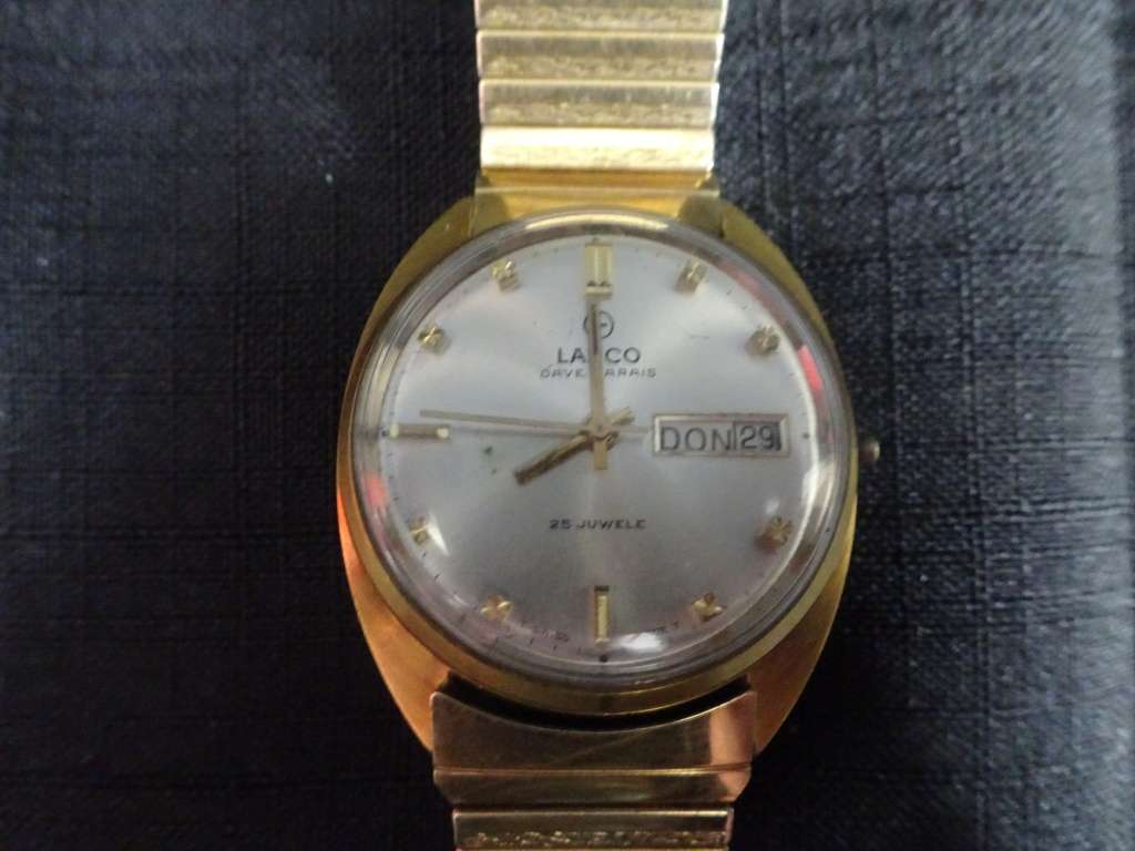 Beautiful Lanco Automatic 25 Juwele Watch Made In Germany - See My Description