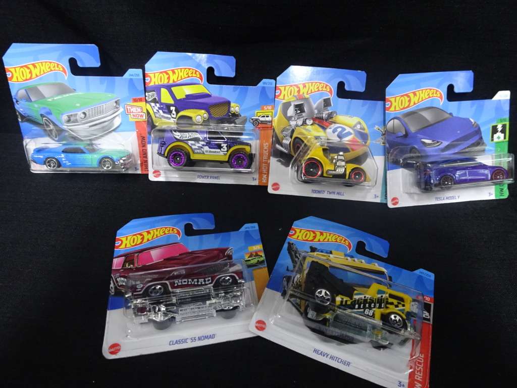 Collection Of Six HotWheels - In Original Package Still - See My Description