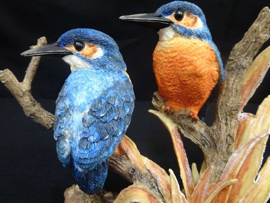 Vintage Limited Edition Coalport Kingfishers Bird Collection - Number 3078/4950