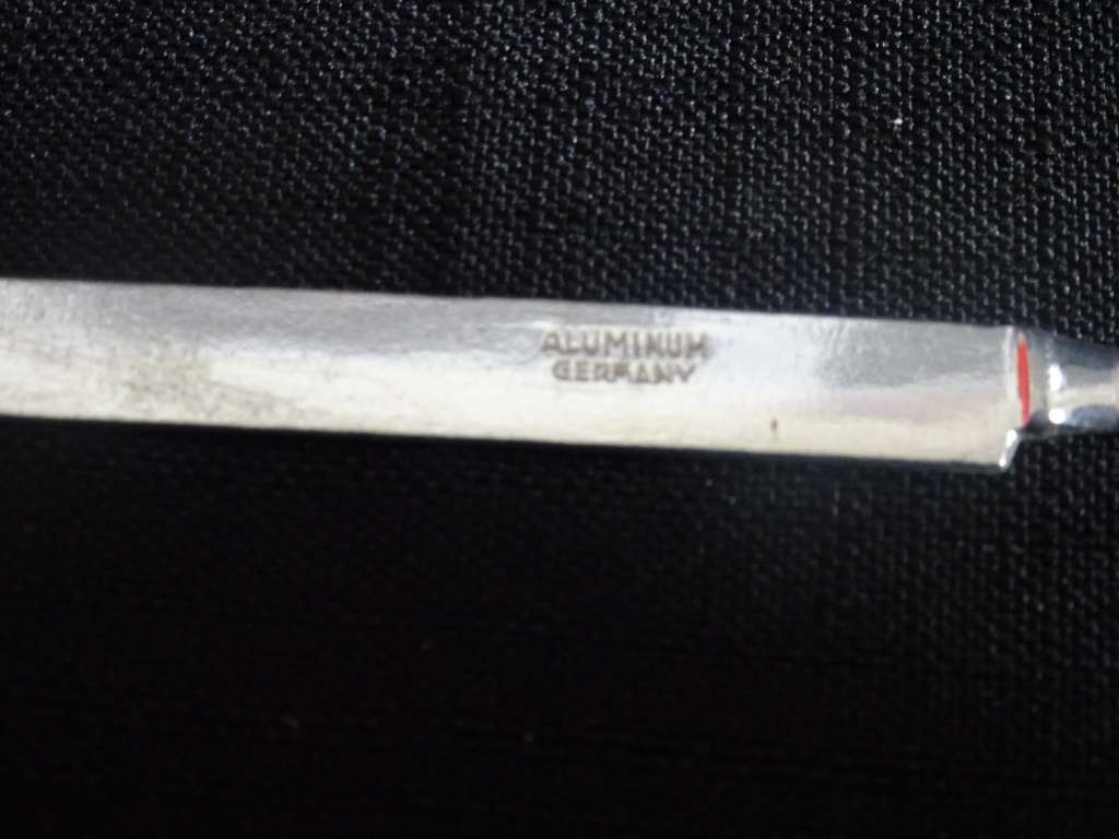 Lovely Germany Aluminum Kiddies Cutlery Set - In Good Condition