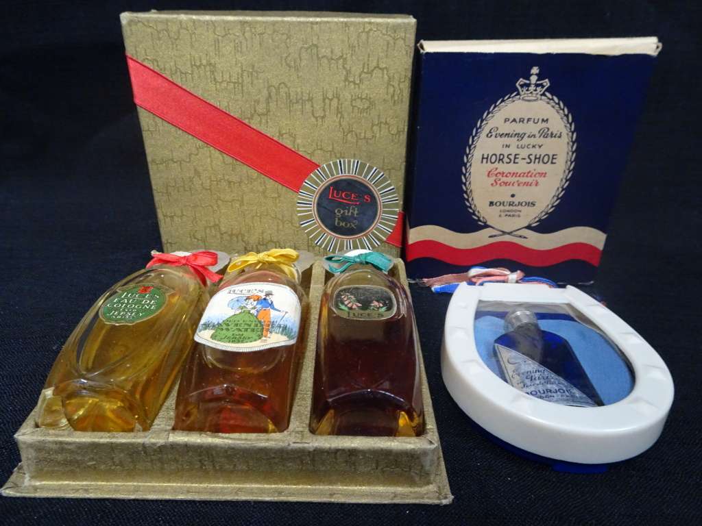 Two Sets Of Vintage Perfume In Original Boxes - See My Description