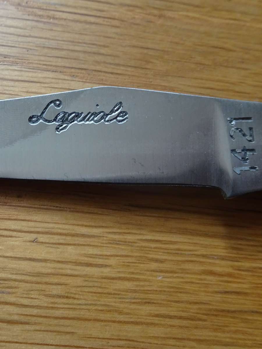 Fabulous Vintage `Laguiole 1421` Folding Knife Single Blade