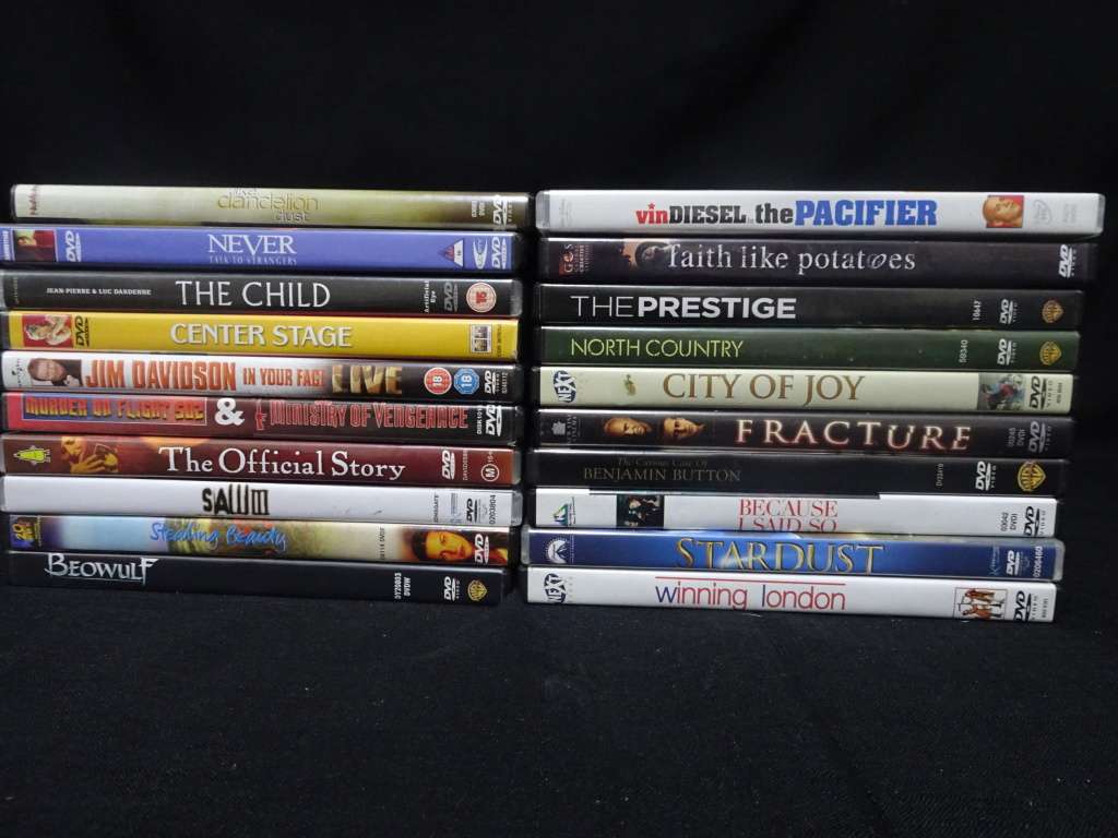Joblot Of Twenty Interesting DVD`s (See My Description)