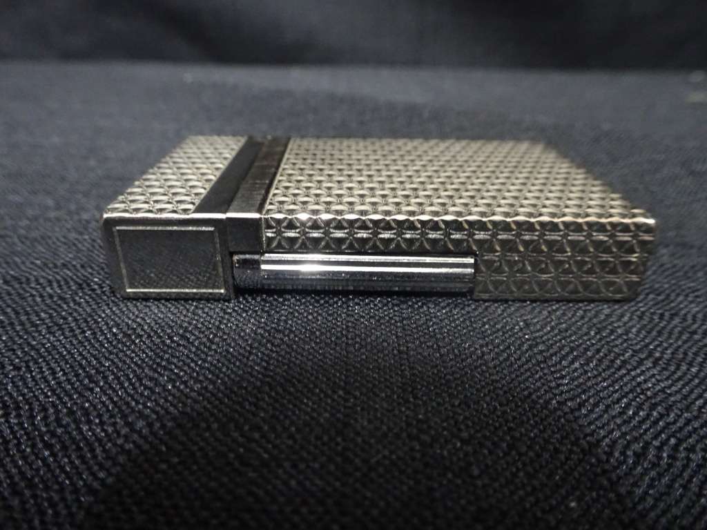 Stunning ST Dupont Silver Lighter 4FKI2J8 Paris Made In France - See Description - 146 Grams