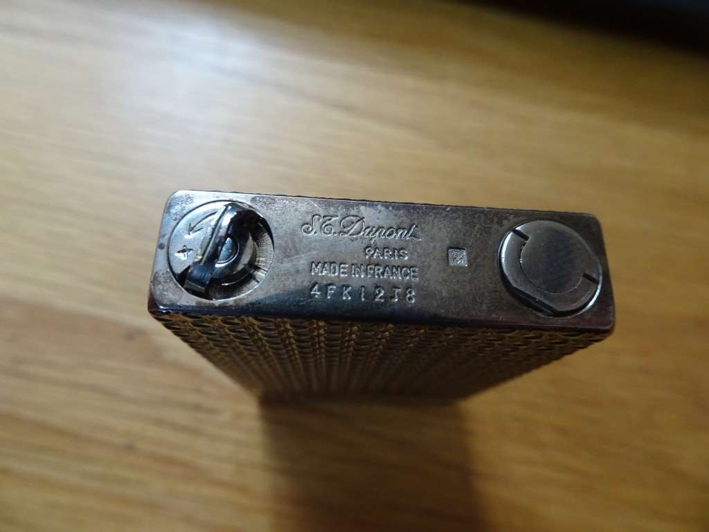 Stunning ST Dupont Silver Lighter 4FKI2J8 Paris Made In France - See Description - 146 Grams