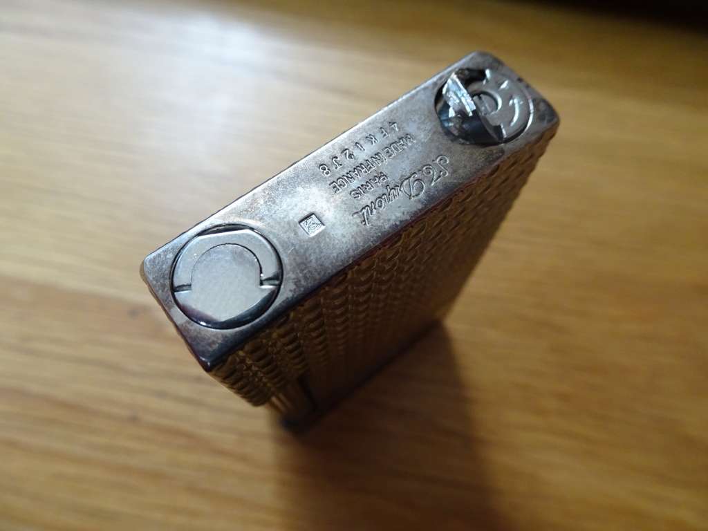 Stunning ST Dupont Silver Lighter 4FKI2J8 Paris Made In France - See Description - 146 Grams