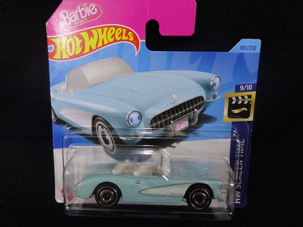 2023 HotWheels Collection 1956 Corvette- HW Screen Time - Still Sealed