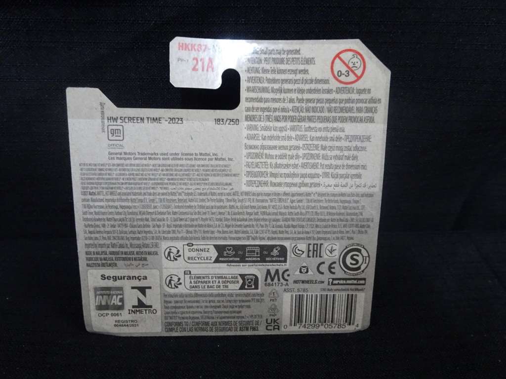 2023 HotWheels Collection 1956 Corvette- HW Screen Time - Still Sealed