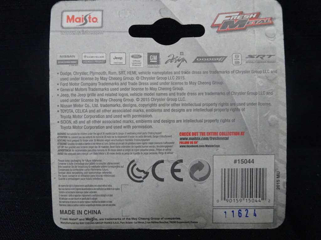 Fresh Metal Maisto Ford Focus ST Made In China -Still Sealed