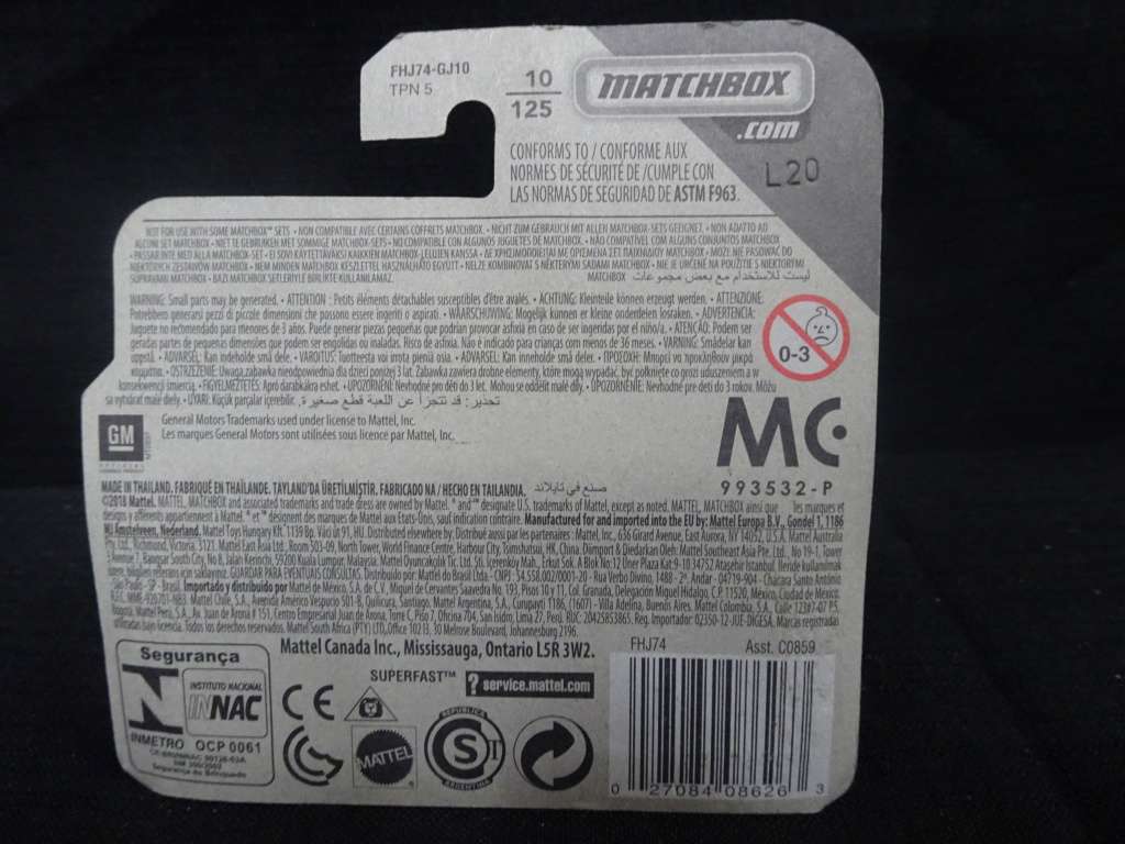 Matchbox Series 59 Chevy Wagon - Made In Thailand - Still Sealed