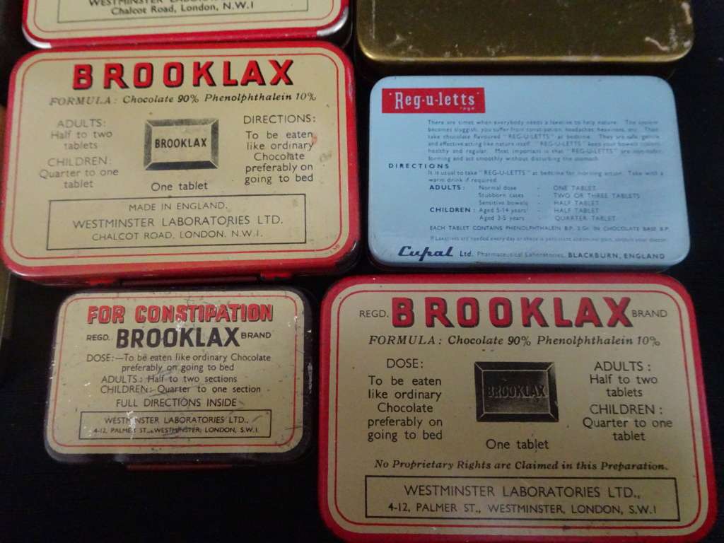 Lovely Big Collectioin Of Seventeen Vintage Tins - See Description