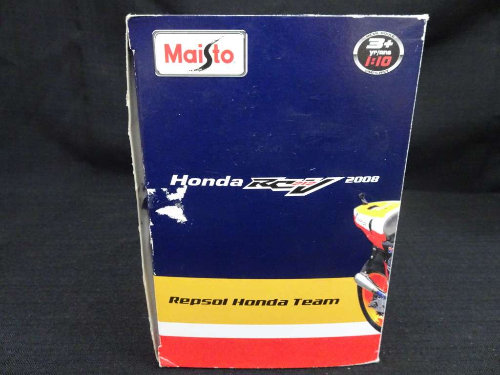 Stunning DieCast Honda RC212V Repsol Honda 2008 Bike - 1:10 Scale - Metal Moule
