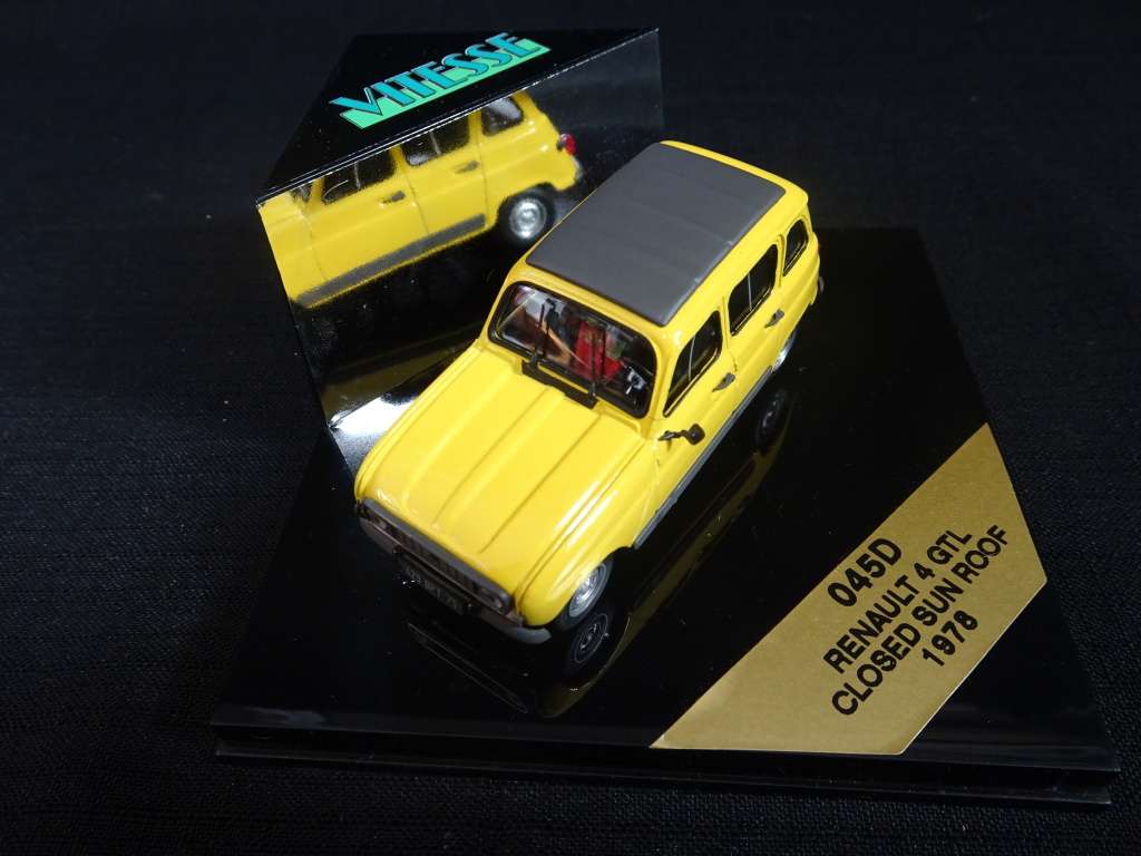 Vitesse Collection 045D Renault 4 GTL Closed Sun Roof 1978- In Excellent Condition