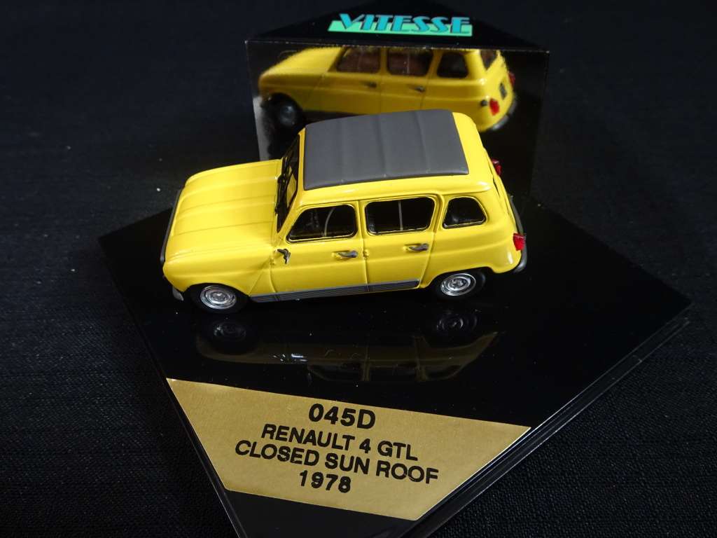 Vitesse Collection 045D Renault 4 GTL Closed Sun Roof 1978- In Excellent Condition