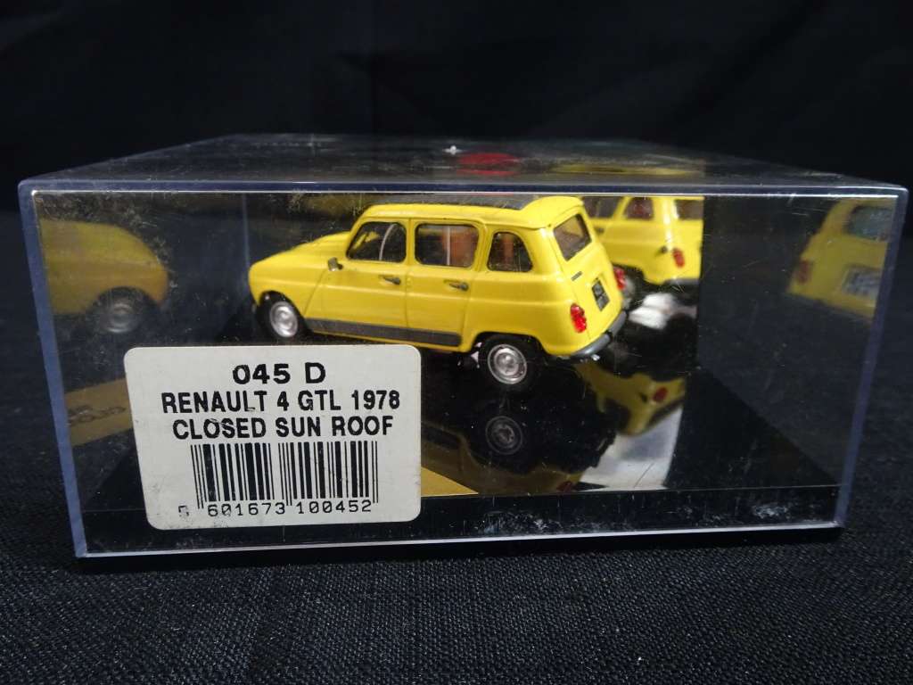 Vitesse Collection 045D Renault 4 GTL Closed Sun Roof 1978- In Excellent Condition