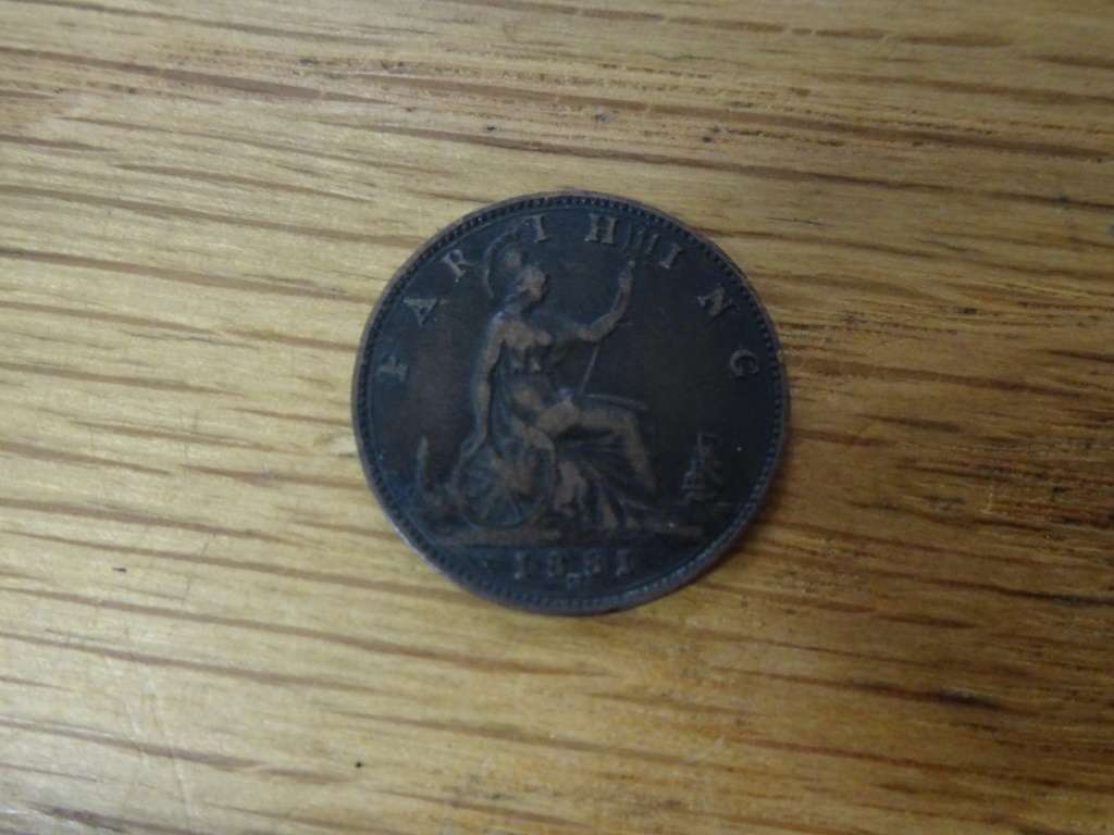 Great Britian 1881 One Farthing