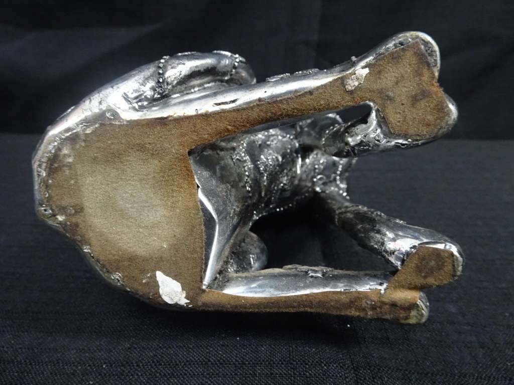 Stunning Funky Electroplating Resin Cat Ornament - In Excellent Condition