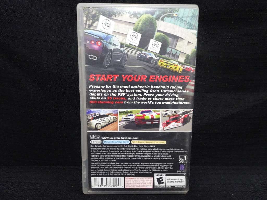 PSP Game - Grand Turismo - The Real Driving Simulator - In Good Condition