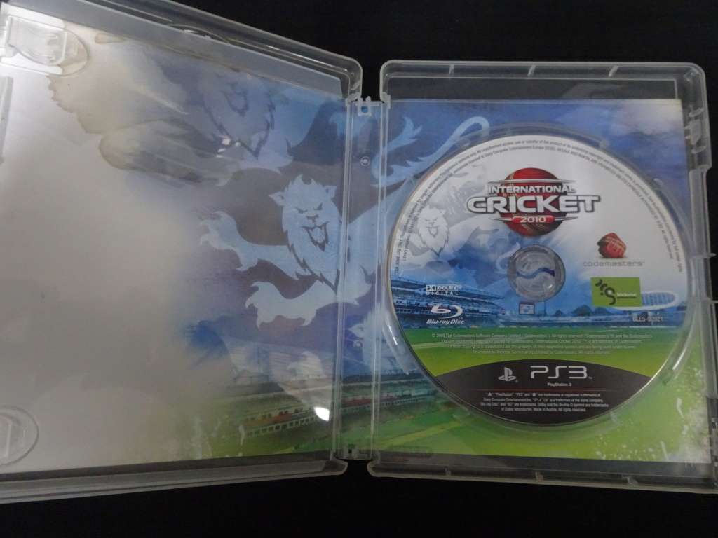 Play Station 3 (PS3) - International Cricket 2010 - In Good Condition
