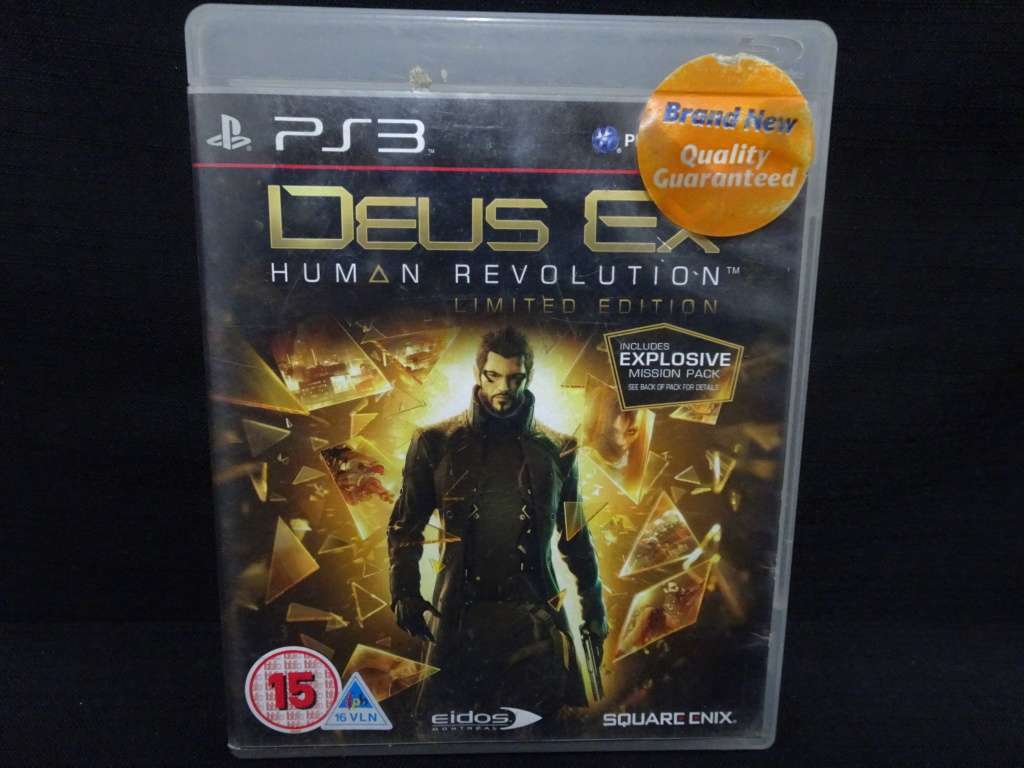 Play Station 3 (PS3) - Deus EX Human Revolution - LIMITED EDITION - In Good Condition