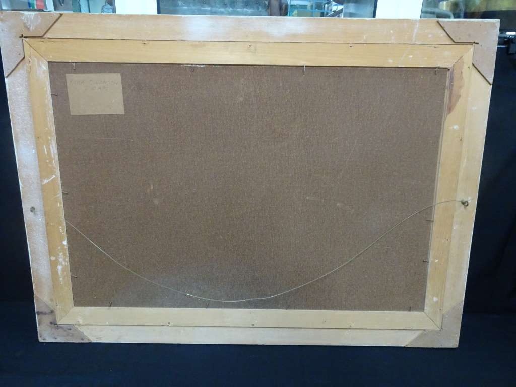 Stunning Large Oil On Board "Seascape" By Roy Cecil Taylor South African | 1919 - 2000