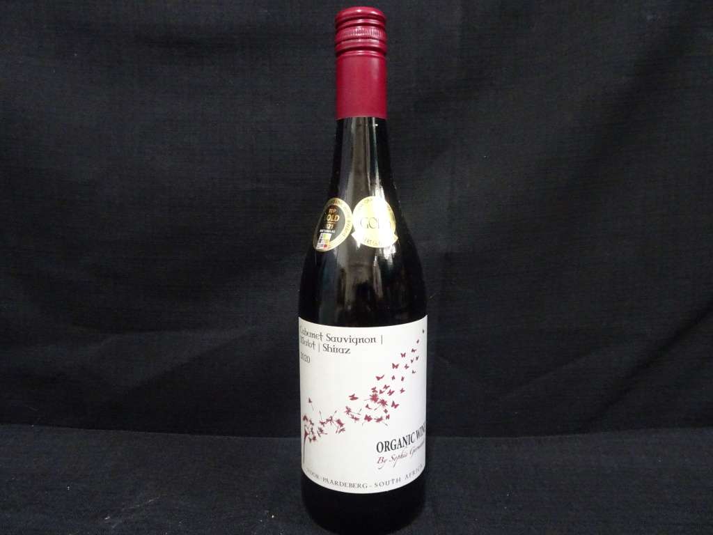 Sealed 750ml Bottle Of 2020 Organic Wine - Cabernet Sauvignon/Merlot/Shiraz By Sophie Germanier
