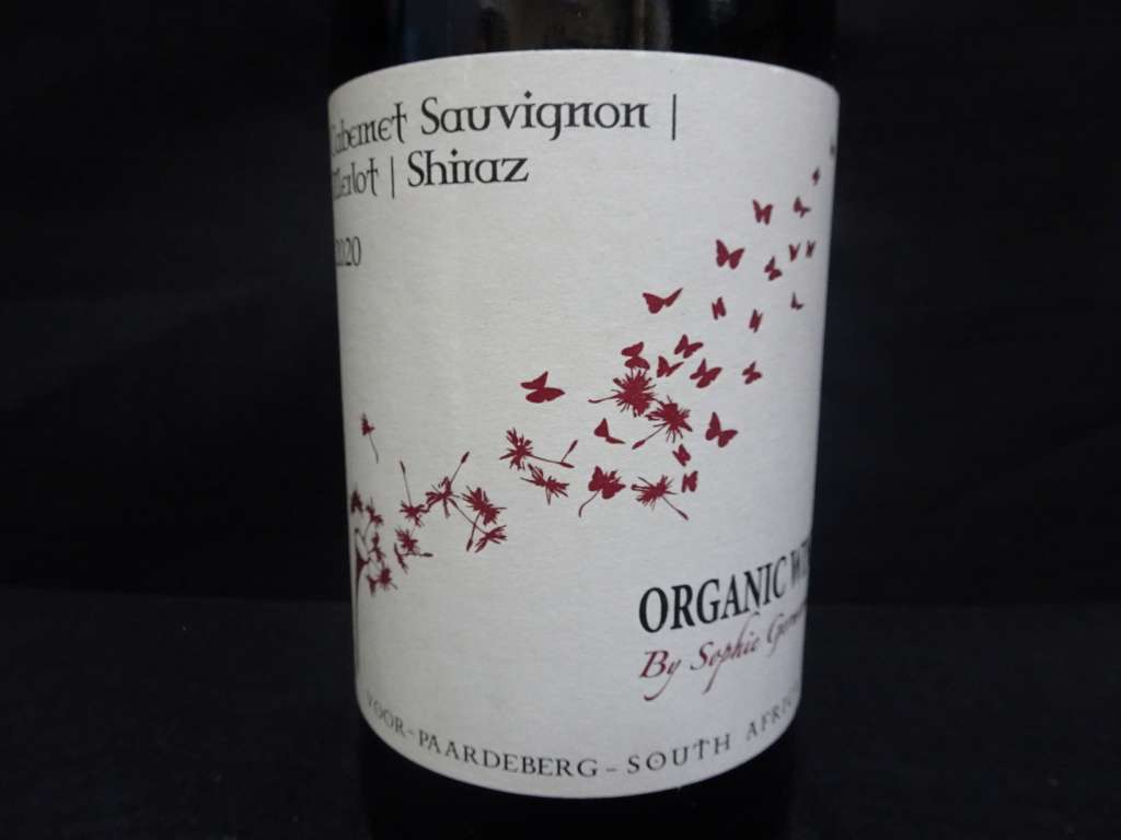 Sealed 750ml Bottle Of 2020 Organic Wine - Cabernet Sauvignon/Merlot/Shiraz By Sophie Germanier