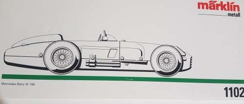 Marklin Metall 1102 Mercedes Benz W 196 Limited Edition