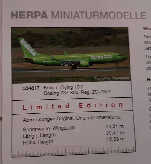 Kulula Boeing 737-800