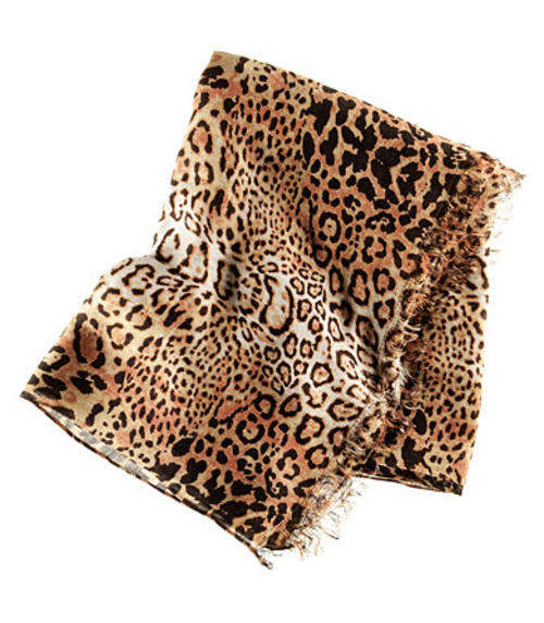 H&M Leopard print scarf