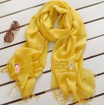 gorgeous women's scarves --flax