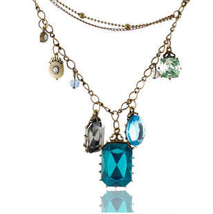 @ crystal women lovely necklace @