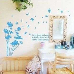 @ flying tree - Home decor wall stickers pvc - Water lily - waterproof - cheap and convenient