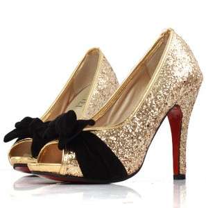 @ R560 gold women high heels @