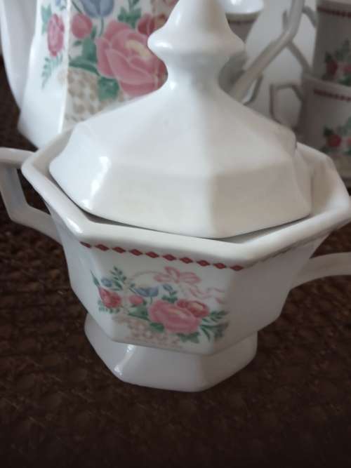 Lovely 19 Piece Fine China Coffee/Tea Set  REDUCED