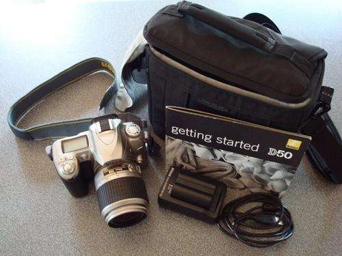 Nikon D50 SLR Digital Camera Bundle