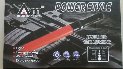 POWER STYLE 1200 LUMEN TORCH WITH ZOOM FUNCTION